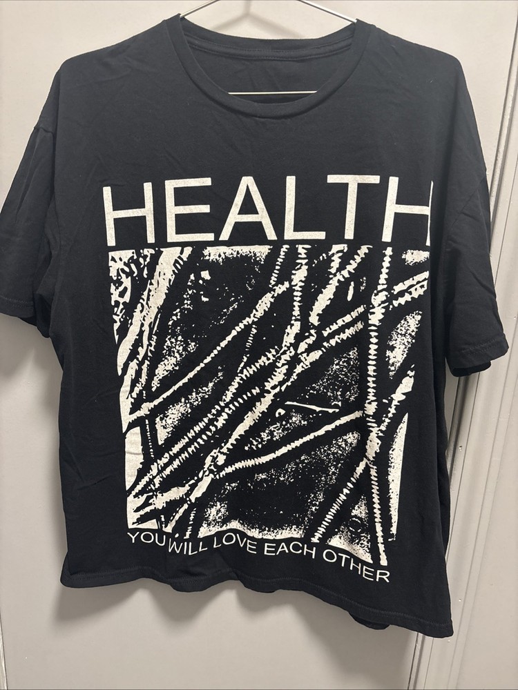 HEALTH “Sad Music For Horny People” Concert Tee - XL - Purchased At Show! NEW!