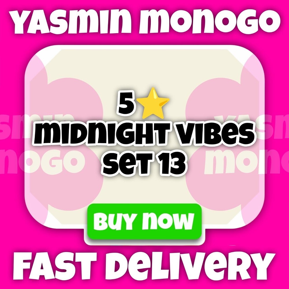 5s Midnight Vibes - MonoGo Sticker - Fast Delivery