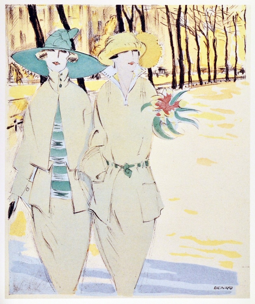Decoration poster.Interior design Art.Retro fashion.Sisters shopping.6366