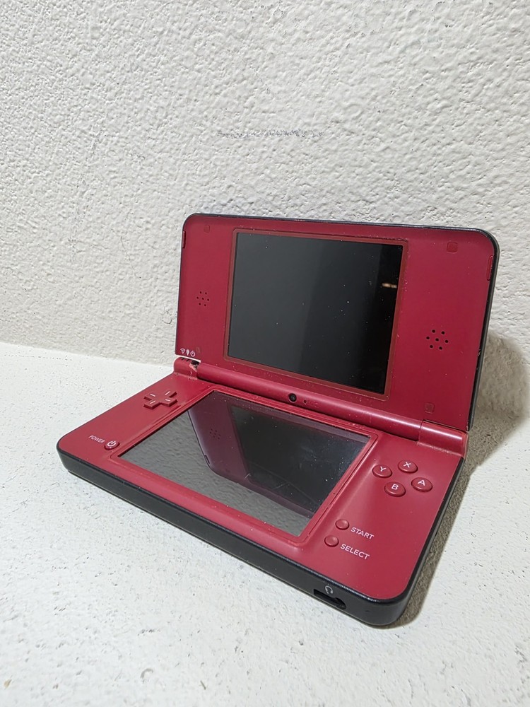 Nintendo DSi XL Burgundy System Console, Parts or Repair ( READ )