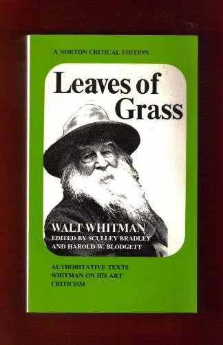 Leaves of Grass / Norton Critical - Paperback, by Whitman Walt / - Acceptable