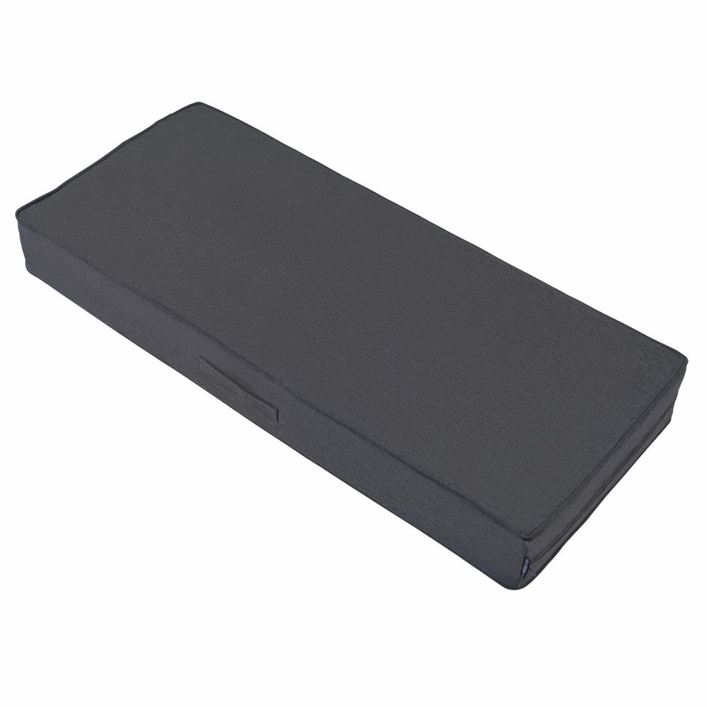 Outdoor Olefin Water-Resistant Bench Cushion, Weather and Fade Resistant 48”x...