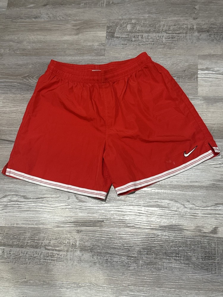 Nike Red Y2k Athletic gym Shorts