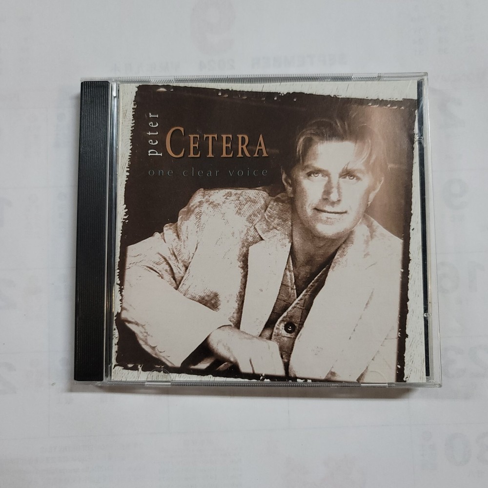 One Clear Voice By Peter Cetera (CD, 1995)