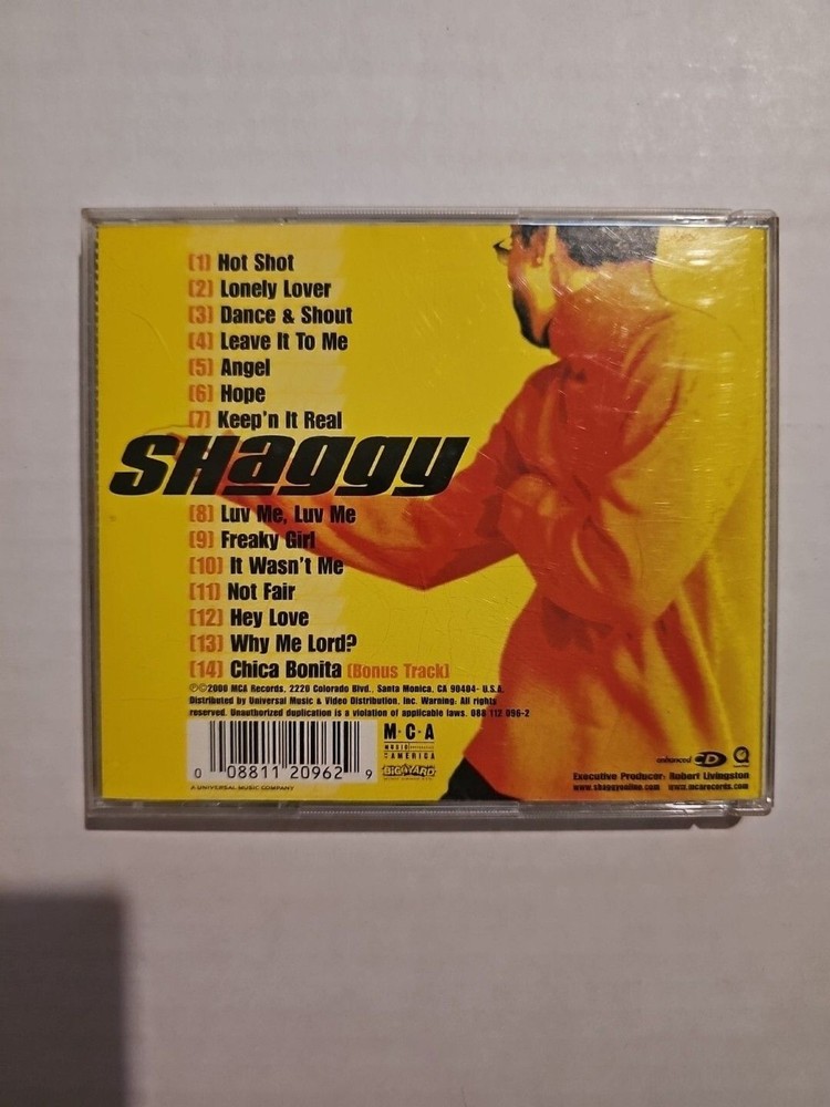Bombastic HOT SHOT by Shaggy (CD, 2000)