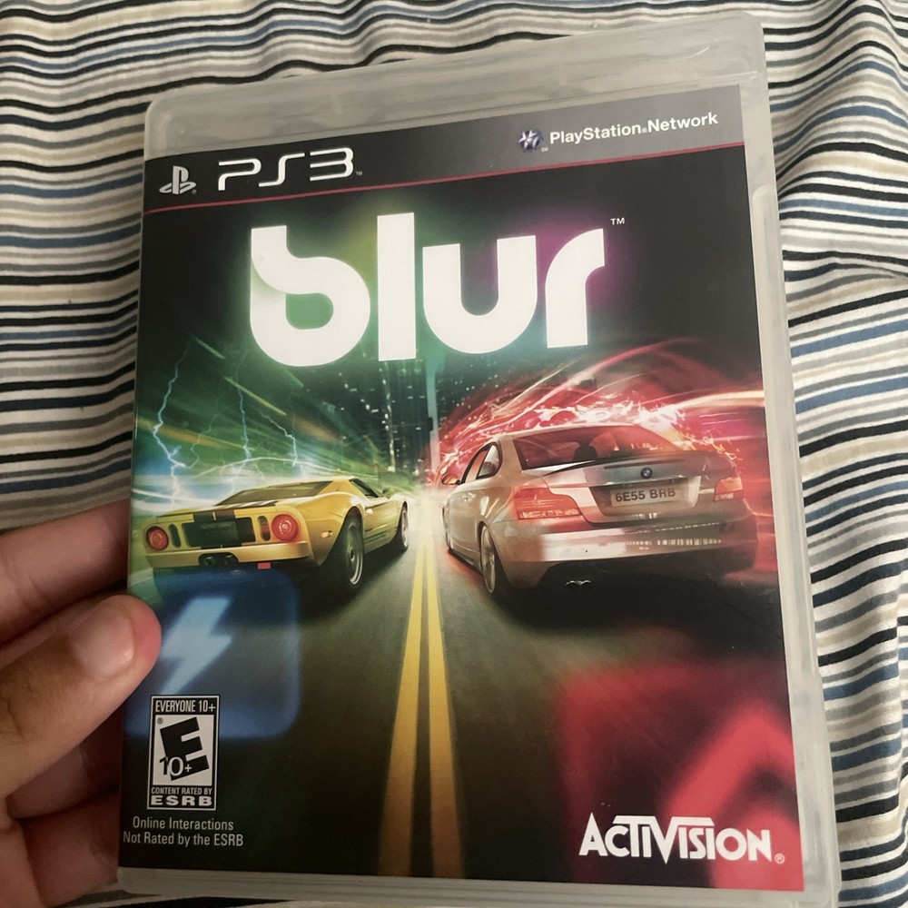 Blur Playstation 3  2010 - Complete in Box with Manual CIB PS3 - Tested Works