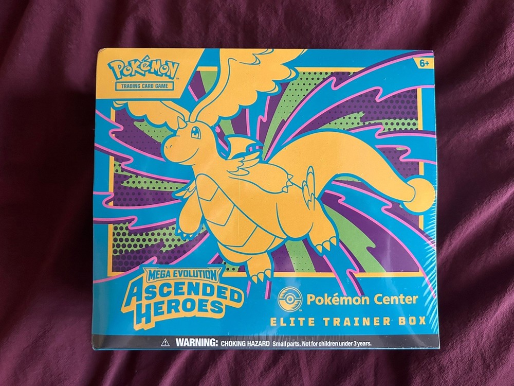 Ascended Heroes Pokemon Center ETB Elite Trainer Box FACTORY SEALED