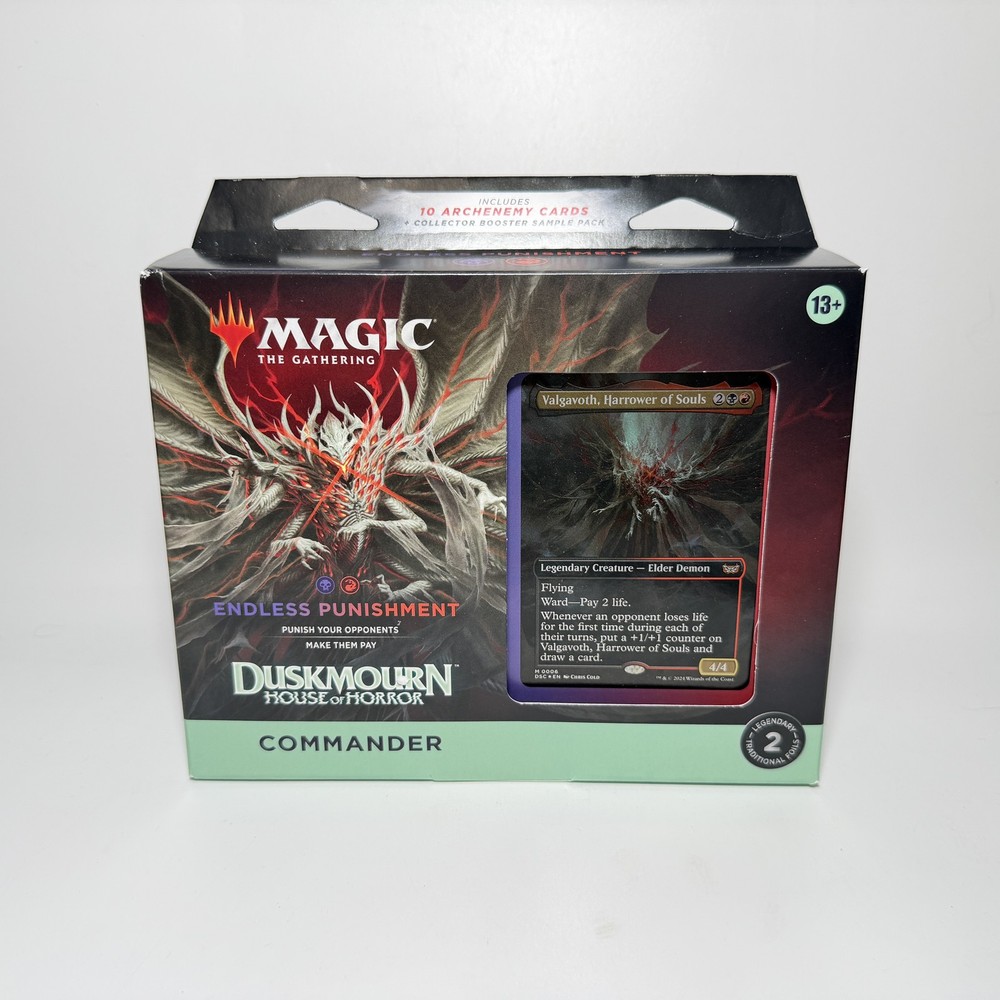 Magic: The Gathering Duskmourn Commander Deck Endless Punishment Sealed