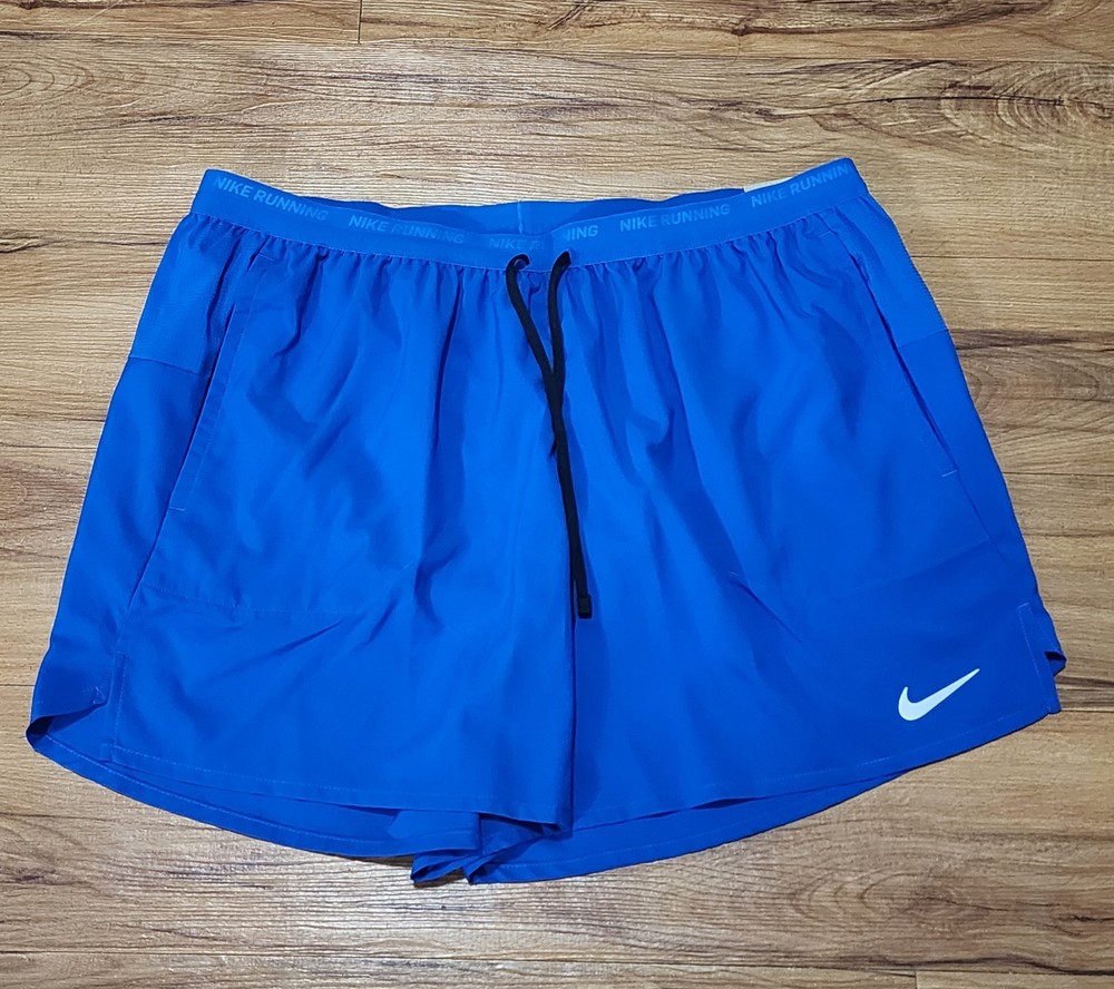 Nike Men's Dri-FIT Flex Stride 5” Running Shorts Royal Blue 2XL  Lined NWT