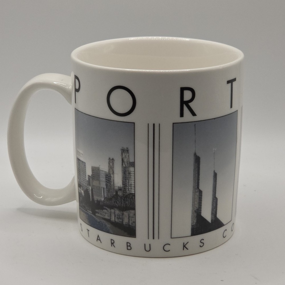 Starbucks Portland City Scenes Series Mug Barista 18oz Coffee Cup - 2003
