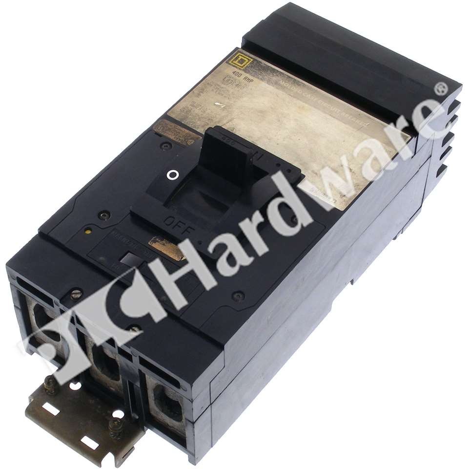 Schneider Electric LA36400 Square D Circuit Breaker 600VAC 400A 3-Pole Read