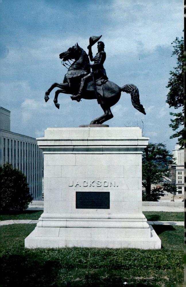 Andrew Jackson Monument, Nashville, 1829-1837 Postcard