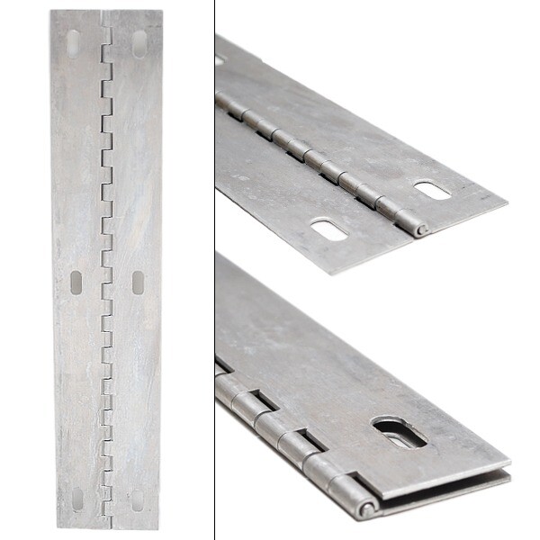 Tracker Boat Piano Hinge | 16 Gauge 3 1/8 x 16 Inch Aluminum