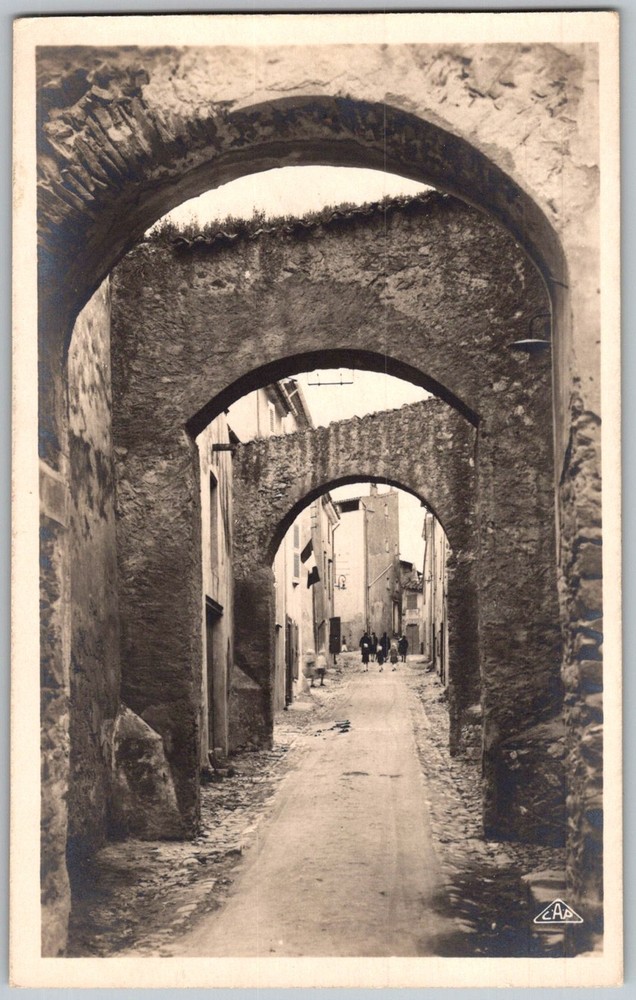 Vtg Postcard Rue DE LA Misericorde St-tropez, Fr 1930s
