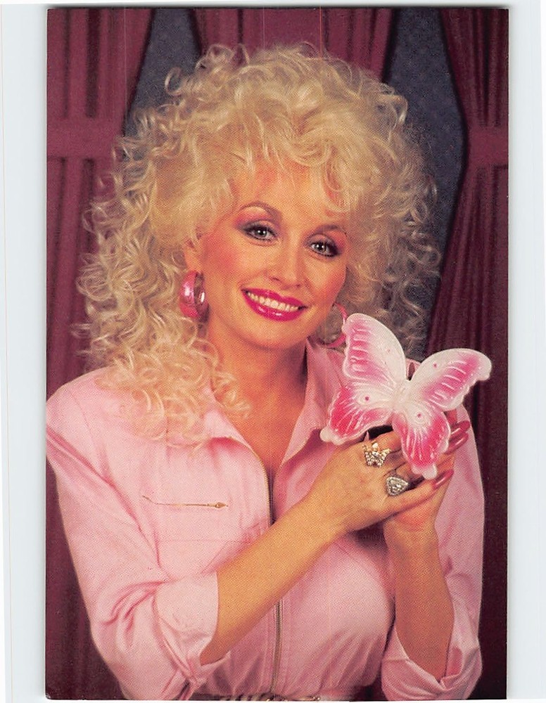 Postcard Photograph of Dolly Parton