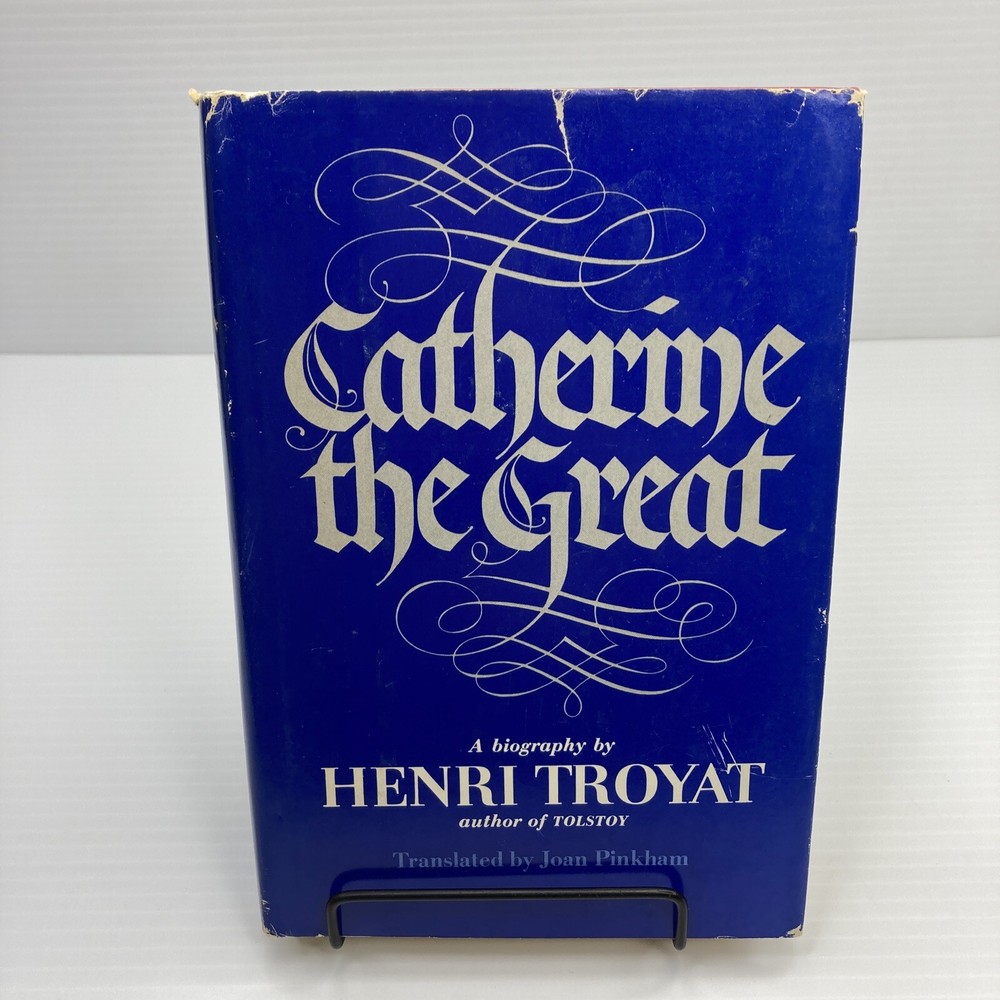 Catherine the Great Henri Troyat 1980 Hardcover BCE Russian Empress
