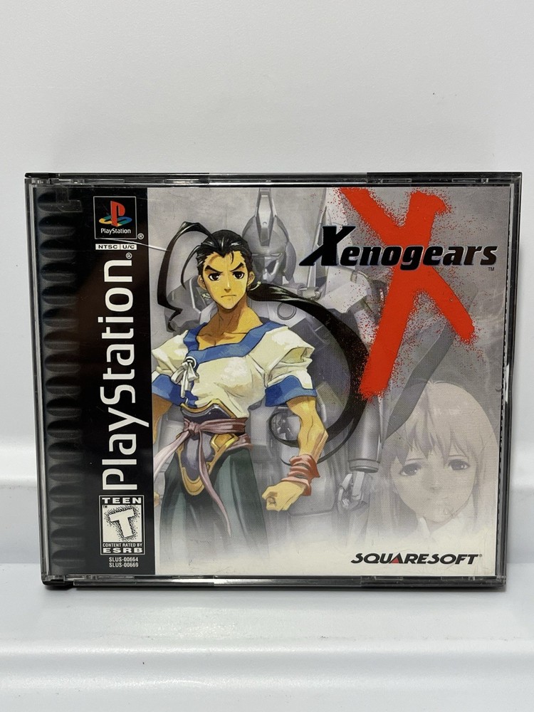 Xenogears (Sony PlayStation 1, 1998) Complete PS1 CIB Black Label - Tested