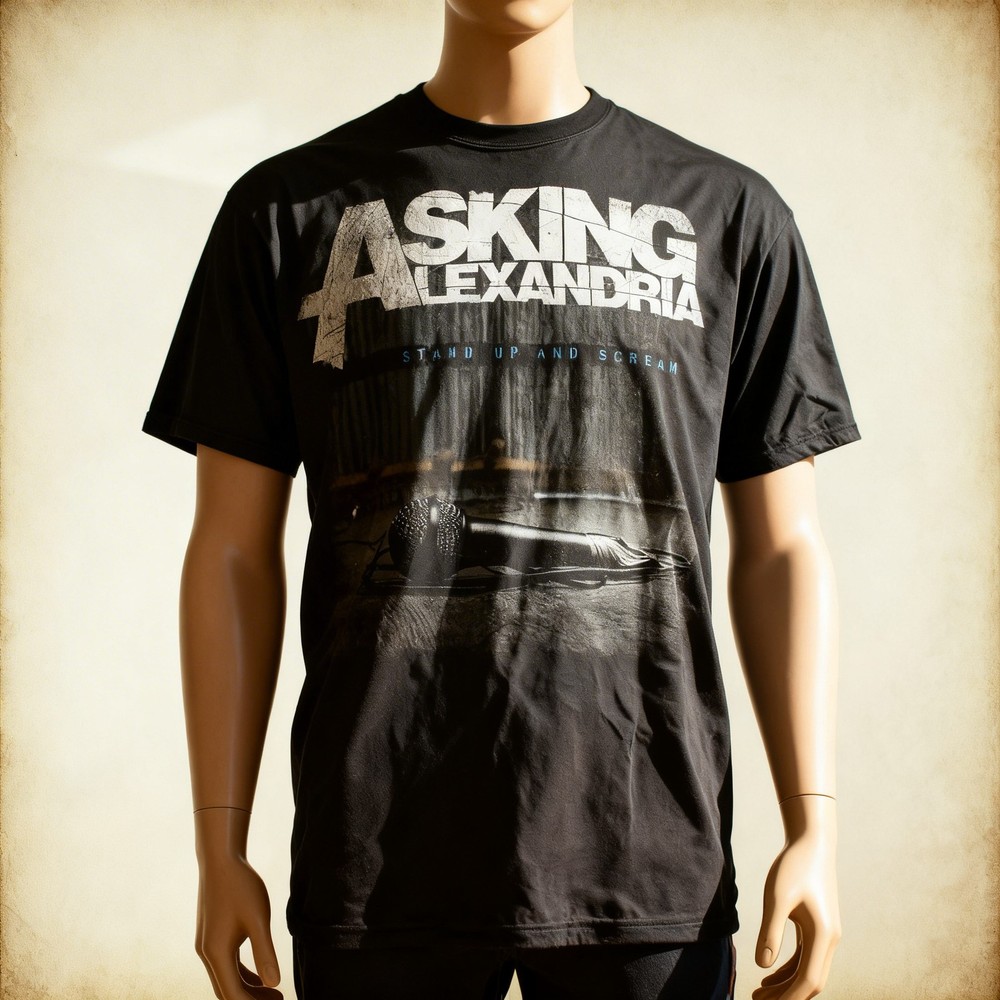 ASKING ALEXANDRIA STAND UP AND SCREAM Black S-5XL Shirt