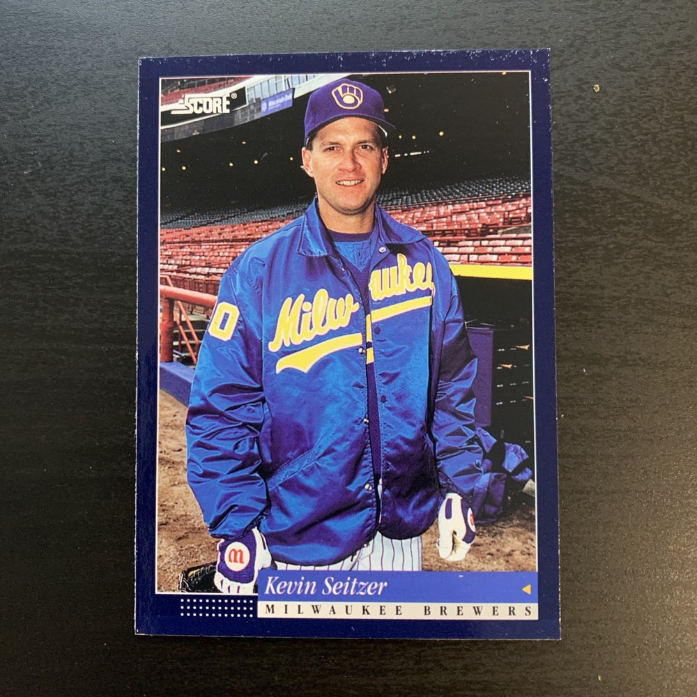 1994 Score Kevin Seitzer Milwaukee Brewers #519