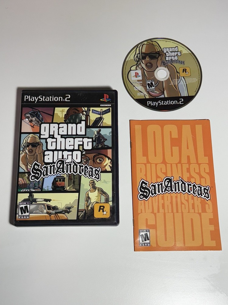 Grand Theft Auto: San Andreas (Sony PlayStation 2, 2004)