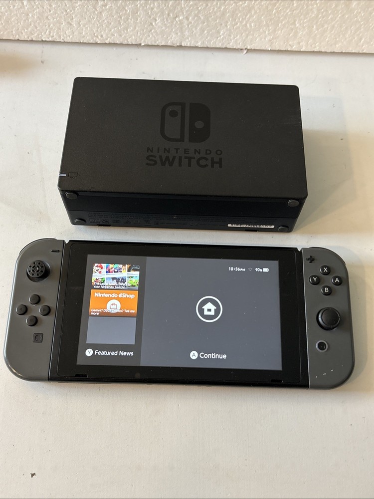 Nintendo Switch Video Game Console HAC-001 With Dock No Cords