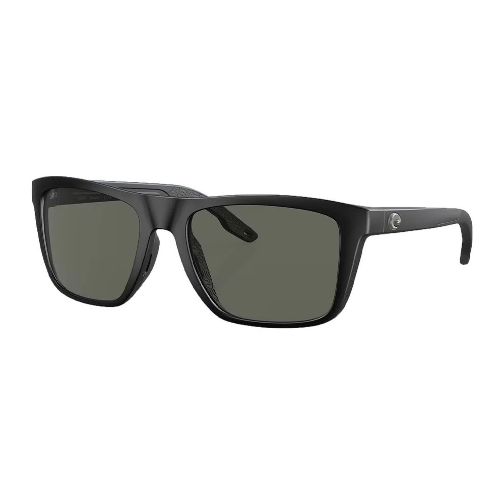 Costa Mainsail Sunglasses Black Polycarbonate Polarized Lenses NWOT