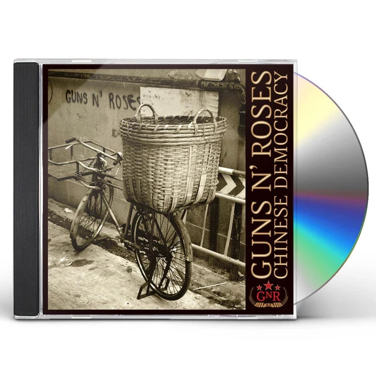 GUNS N' ROSES: CHINESE DEMOCRACY (COVER A CD, 1998) by GEFFEN {UK IMPORT]
