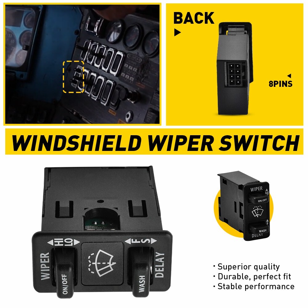 Freightliner Columbia Colorado Windshield Wiper Control Switch IWPSFL001