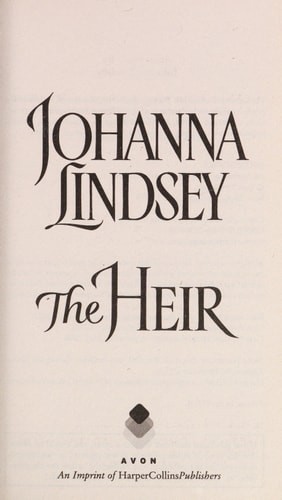 The Heir (Reid Family, Book 1) by Lindsey, Johanna, Good Book