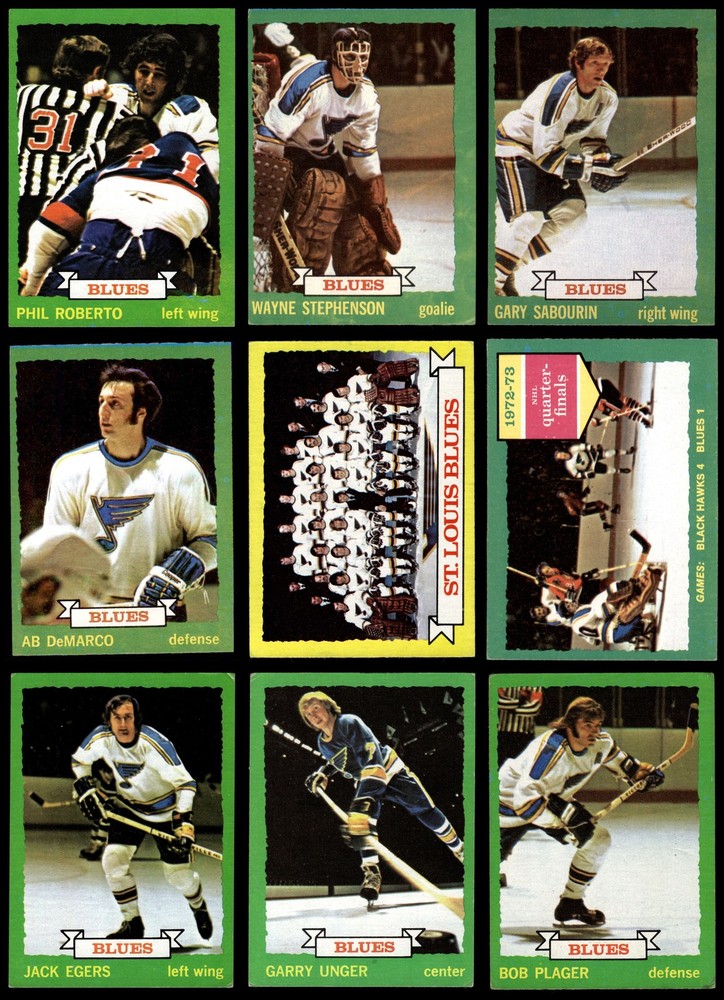 1973-74 Topps St. Louis Blues Team Set 3.5 - VG+ 7247722