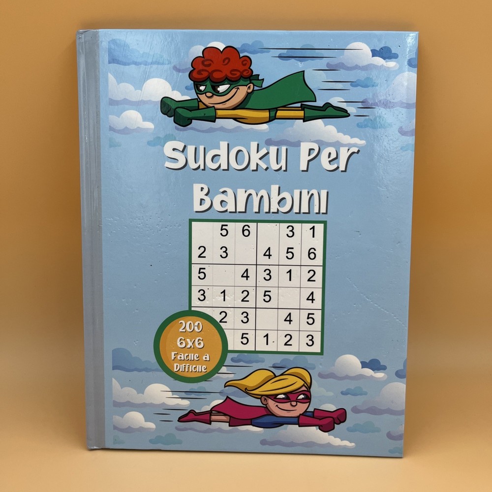 Sudoku Per Bambini Kids Puzzle Activity Book
