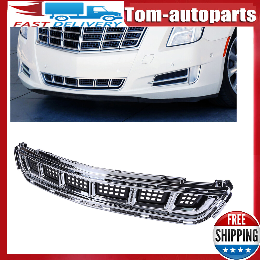 2013-2017 Cadillac XTS Front Bumper Lower Chrome Grille Replacement