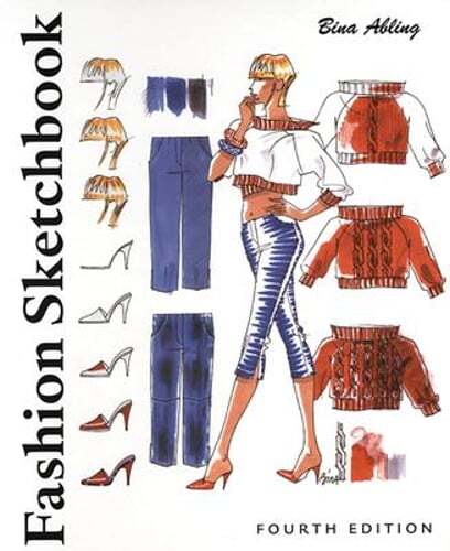 Fashion Sketchbook by Bina Abling: Used