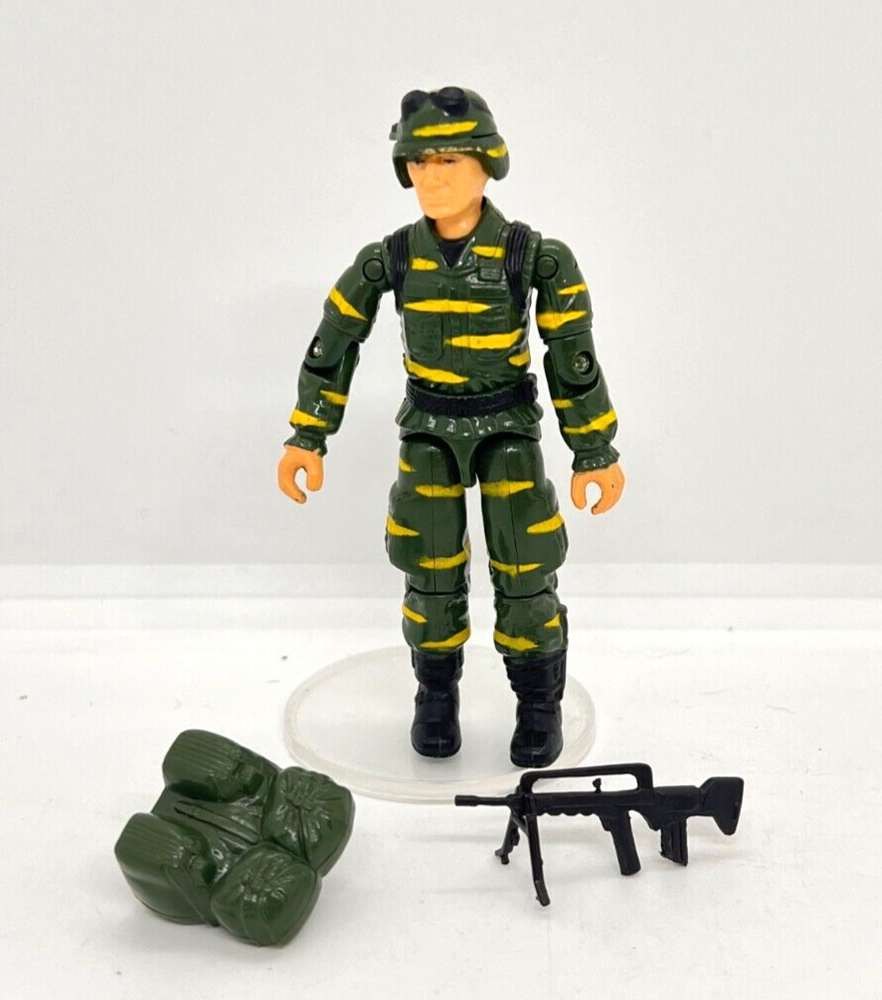 💥RARE 1989 GI JOE Tiger Force DUSTY Felino BRAZIL ESTRELA 100% complete NICE💥