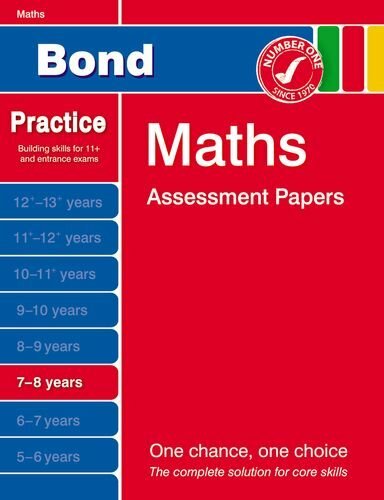 Bond Maths Assessment Papers 7-8 years by Baines, Andrew 1408515814 The Fast