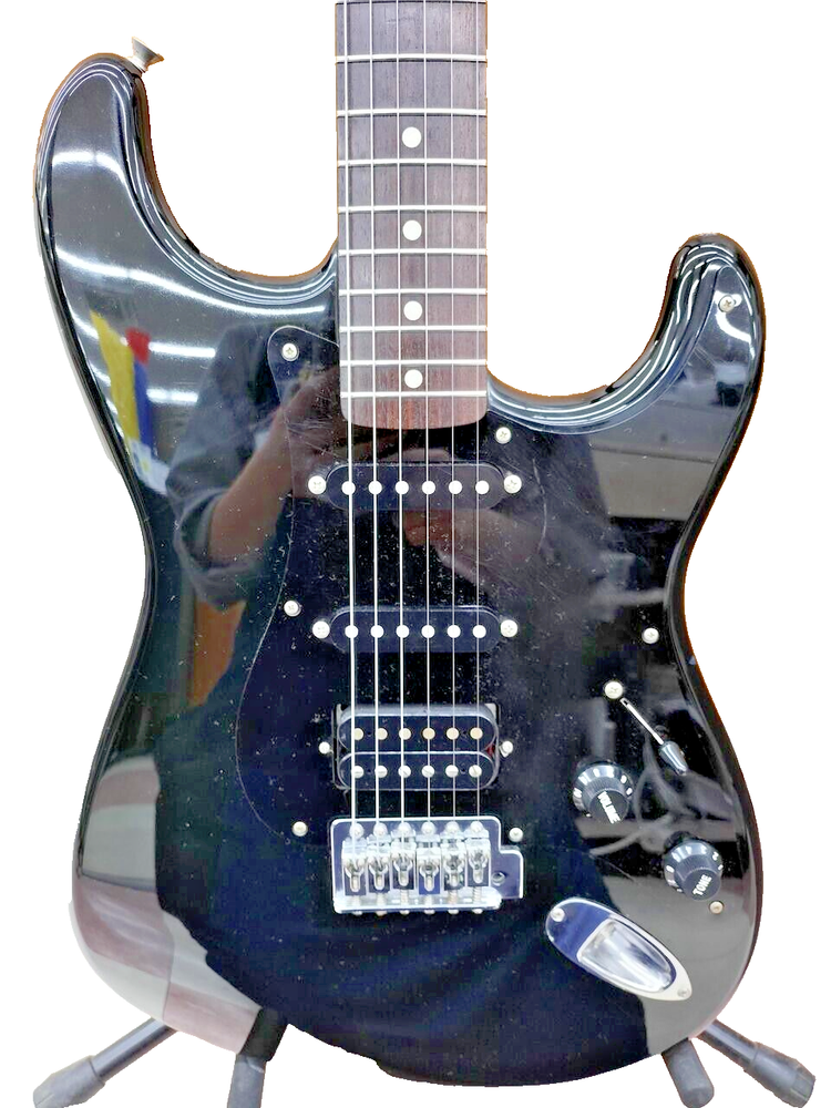 Fender Japan ST-362V Black Stratocaster Electric Guitar free shipping from Japan