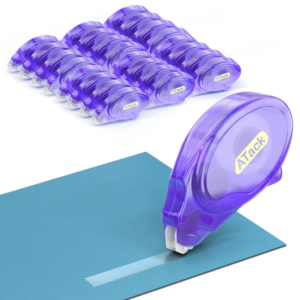 Scrapbook Tape for Photos, 0.3-Inch by 360-Inch (Pack of 24) Adhesive Roller ...