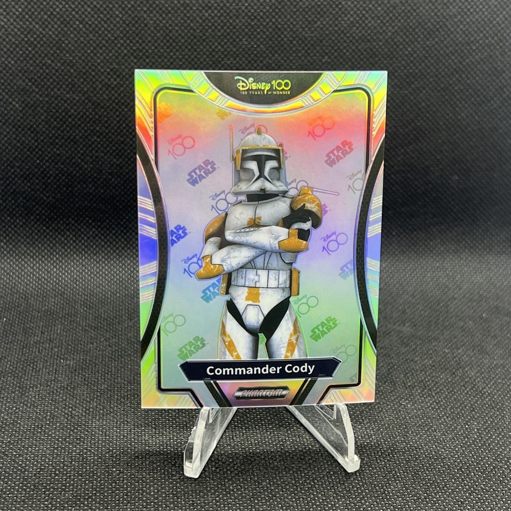 Commander Cody 2023 Kakawow Phantom Disney 100 Star Wars Silver Holo #PS-I-66