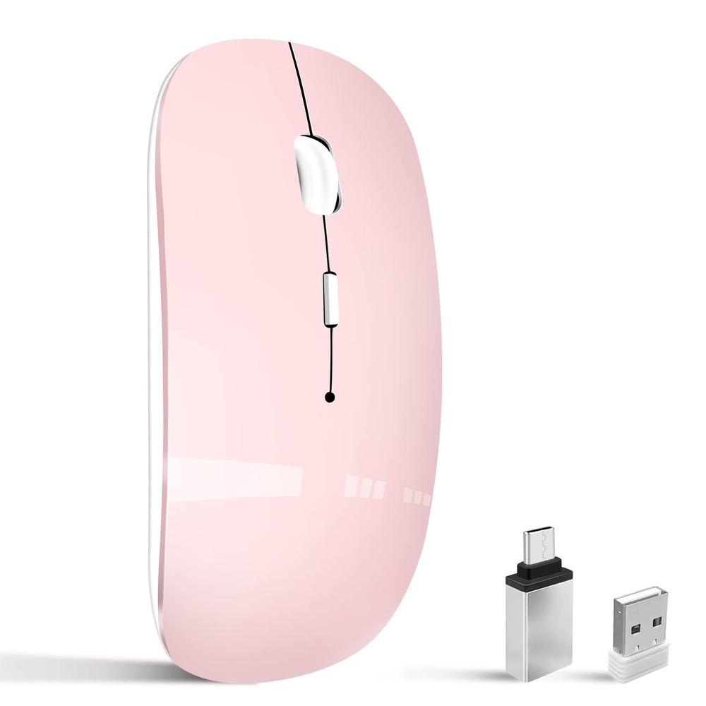 Bluetooth Wireless Mouse for MacBook iPad Chromebook Laptop