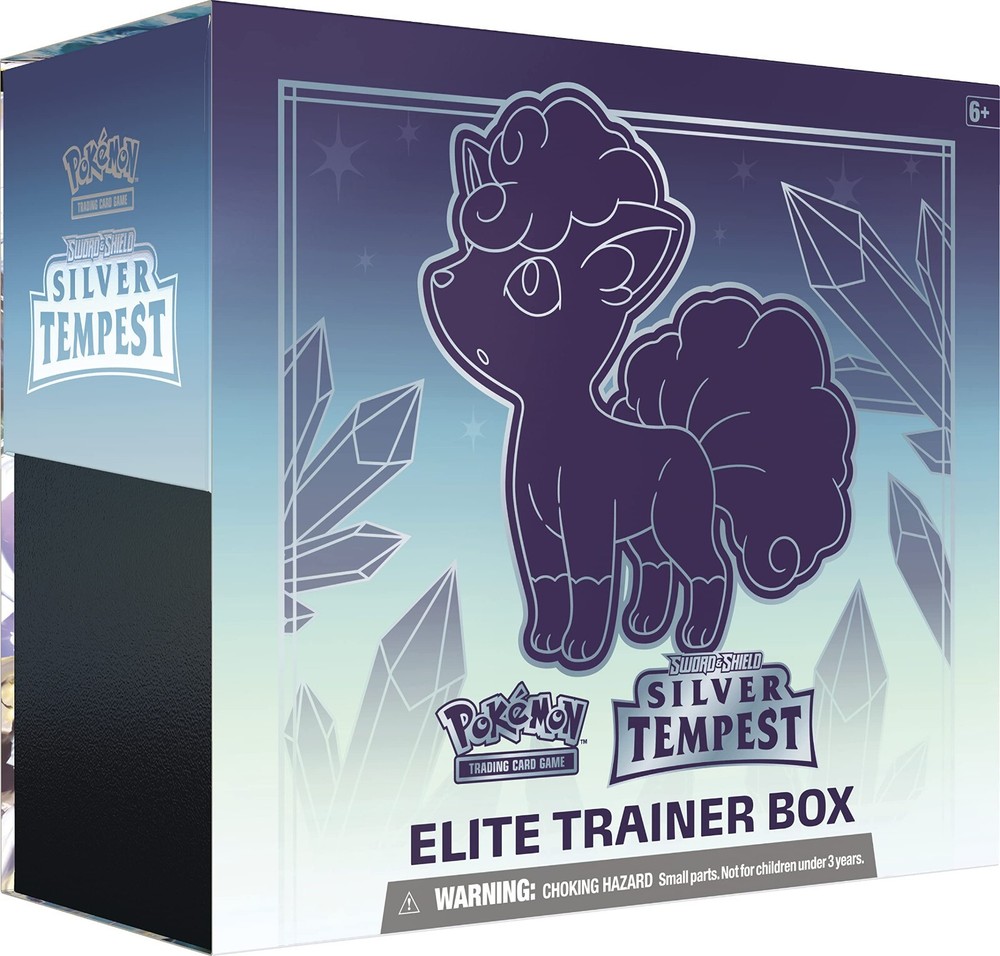 Pokemon TCG Silver Tempest Elite Trainer Box - Factory Sealed
