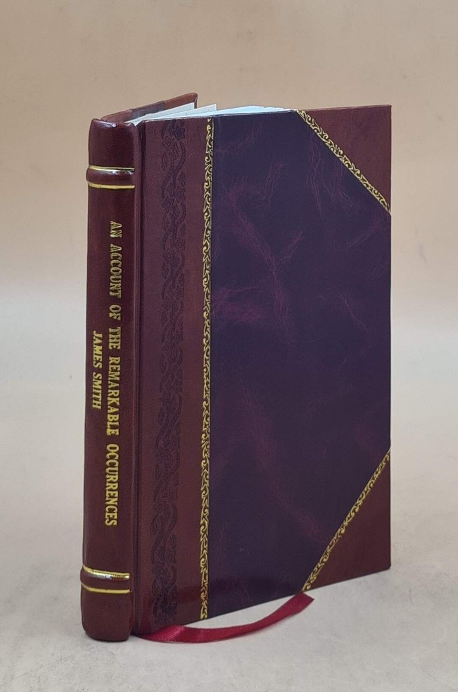 Remarkable Life and Travels Leather-Bound Historical Account