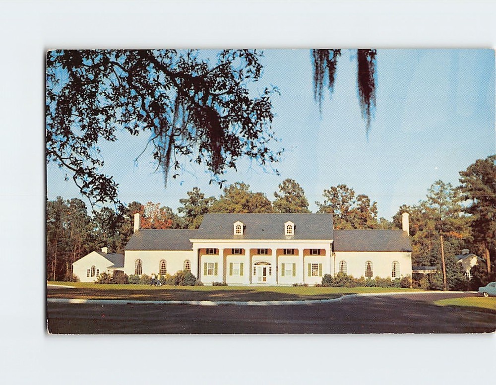 Postcard Stephen Foster Memorial Museum Building White Springs Florida USA