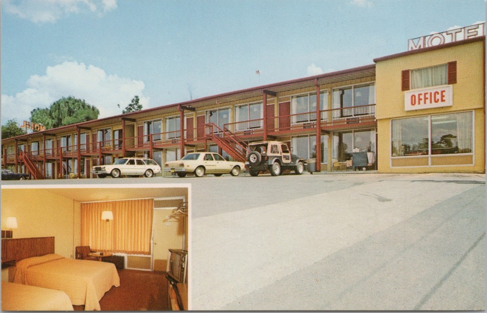 Roadside~Interstate Motor Lodge~Wytheville Virginia~Vintage Postcard