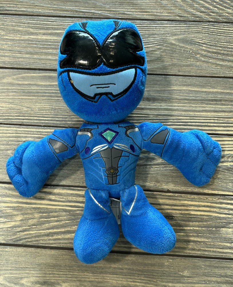 Power Rangers Saban 8 Inch Blue Ranger Plush Doll Just Play 2016