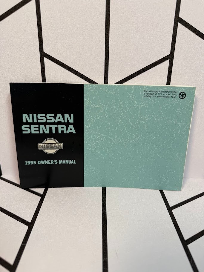 1995 Nissan Sentra Owner's Manual Glovebox Set Factory Original Complete VG OEM