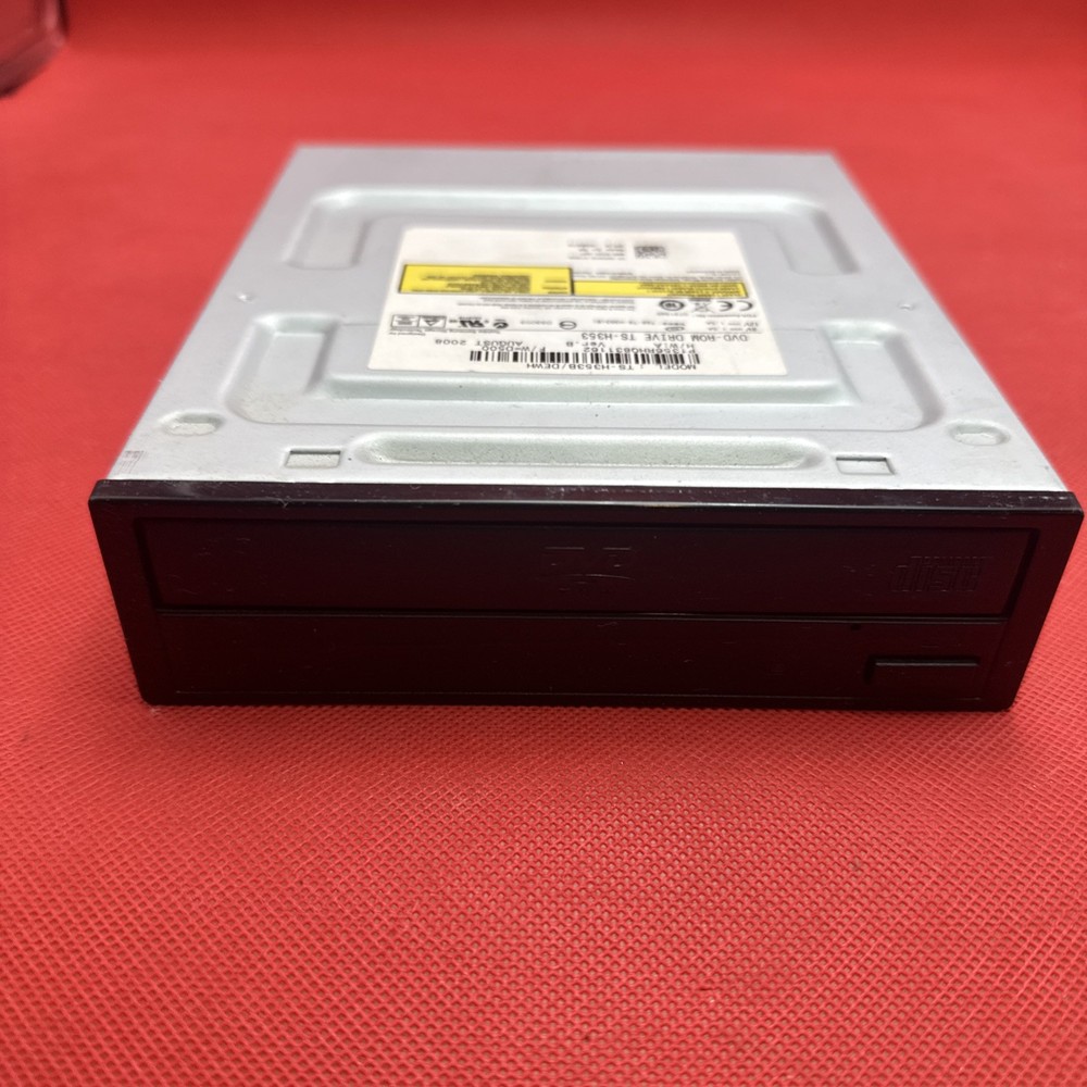 TS-H353 DVD ROM Drive Internal SATA 16x Black(TS-H353B/DEWH) For Parts Untested