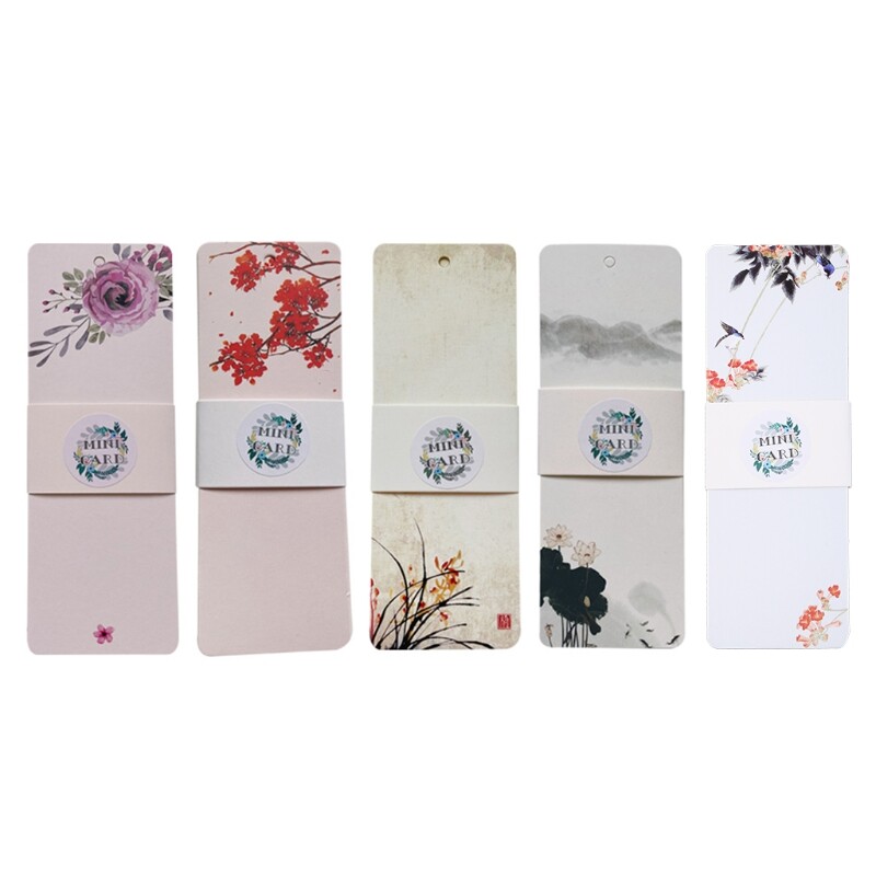 Page Markers Colorul Flower Print Reading Accessories for Teens Book Lovers