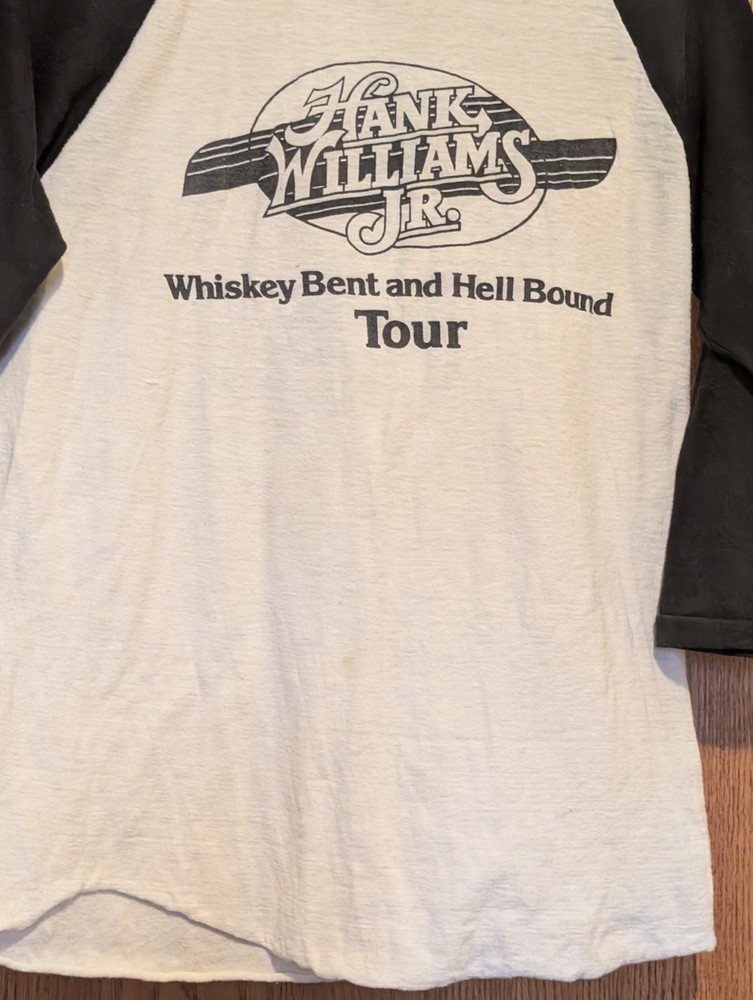 Vintage Hank Williams Jr Great Condition 1980's