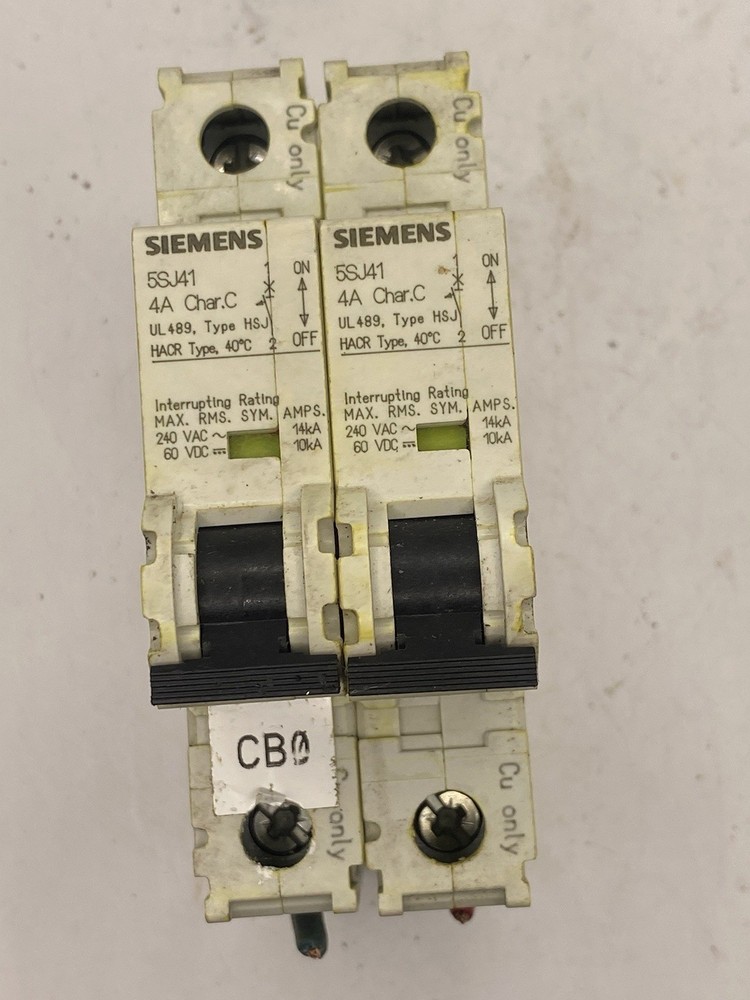 SIEMENS 5SJ41-2A Circuit Breaker 1 pole unit