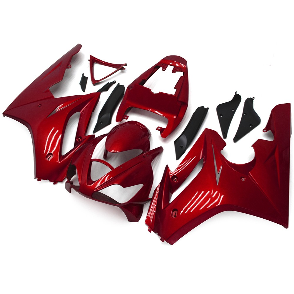 ABS Candy Red Fairing Kit for Triumph Daytona 675 2006 2007 2008 Bodywork Set